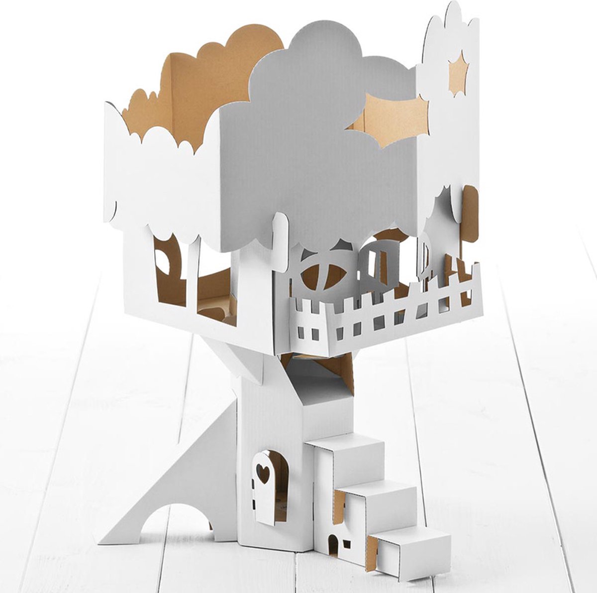 Boomhut | karton | wit